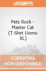 Pets Rock - Master Cat (T-Shirt Uomo XL) gioco di Plastic Head