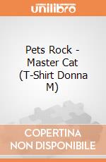 Pets Rock - Master Cat (T-Shirt Donna M) gioco di Plastic Head
