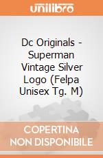 Dc Originals - Superman Vintage Silver Logo (Felpa Unisex Tg. M) gioco