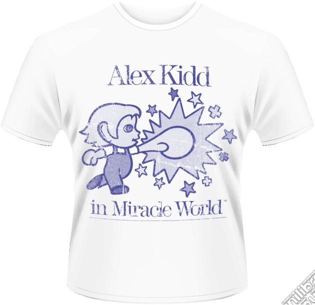 Sega - Alex Kidd In Miracle World (T-Shirt Uomo XXL) gioco di PHM