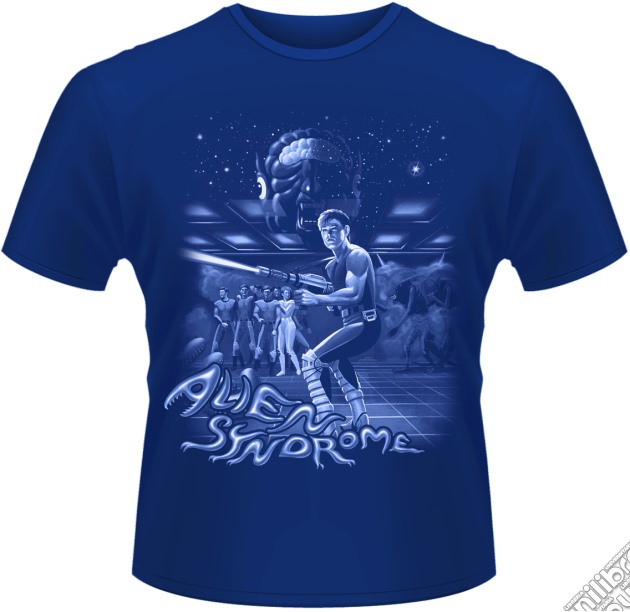 Sega - Alien Syndrome (T-Shirt Uomo S) gioco di PHM
