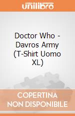 Doctor Who - Davros Army (T-Shirt Uomo XL) gioco di Plastic Head