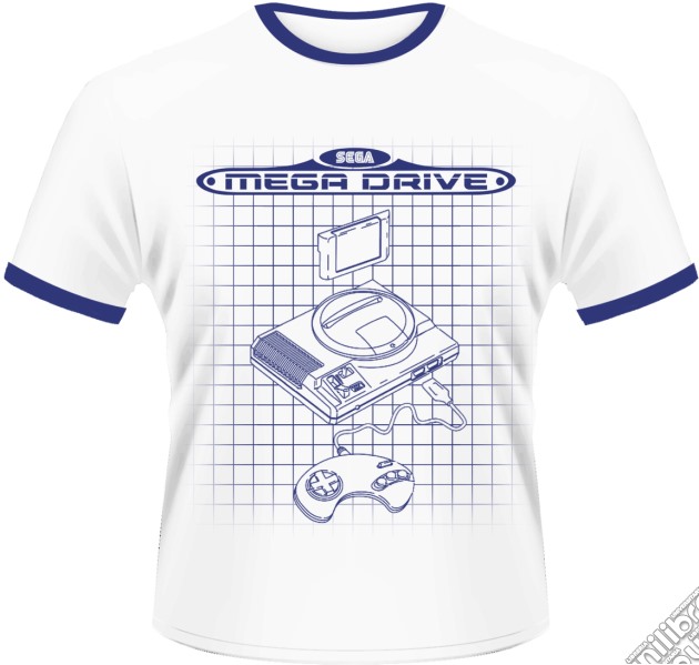 Sega - Megadrive Line (T-Shirt Uomo M) gioco di PHM