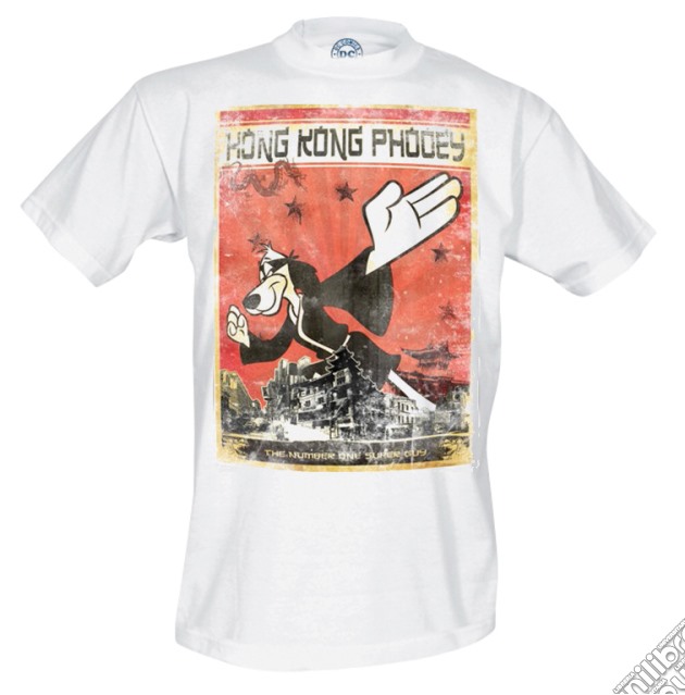 Hanna Barbera - Hong Kong Phooey (T-Shirt Uomo S) gioco di PHM