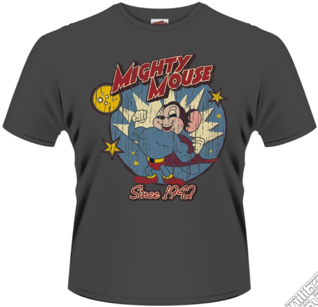 Mighty Mouse - Since 1942 (T-Shirt Uomo XL) gioco di Plastic Head