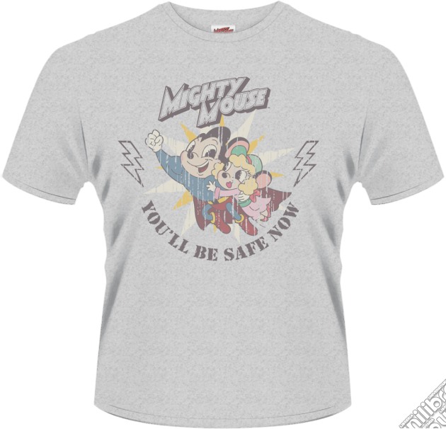 Mighty Mouse - Safe Now (T-Shirt Unisex Tg. S) gioco di PHM