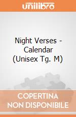 Night Verses - Calendar (Unisex Tg. M) gioco di PHM