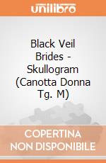 Black Veil Brides - Skullogram (Canotta Donna Tg. M) gioco di PHM