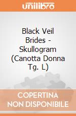 Black Veil Brides - Skullogram (Canotta Donna Tg. L) gioco di PHM