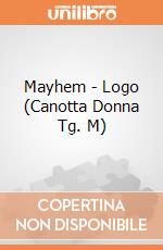 Mayhem - Logo (Canotta Donna Tg. M) gioco