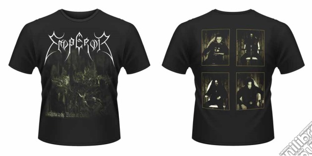 Emperor: Anthems 2014 Front & Back Print (T-Shirt Unisex Tg. S) gioco