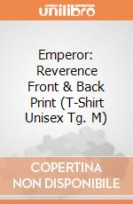 Emperor: Reverence Front & Back Print (T-Shirt Unisex Tg. M) gioco