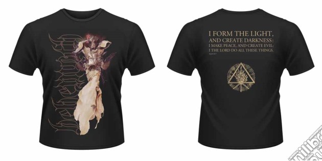 Behemoth - Angel (front & Back Print Unisex Tg. S) gioco