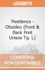 Pestilence - Obsideo (front & Back Print Unisex Tg. L) gioco