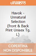 Havok - Unnatural Selection (front & Back Print Unisex Tg. L) gioco
