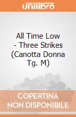 All Time Low - Three Strikes (Canotta Donna Tg. M) gioco di PHM