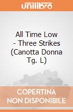 All Time Low - Three Strikes (Canotta Donna Tg. L) gioco di PHM