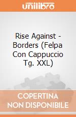Rise Against - Borders (Felpa Con Cappuccio Tg. XXL) gioco di PHM