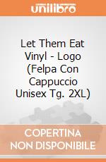Let Them Eat Vinyl - Logo (Felpa Con Cappuccio Unisex Tg. 2XL) gioco