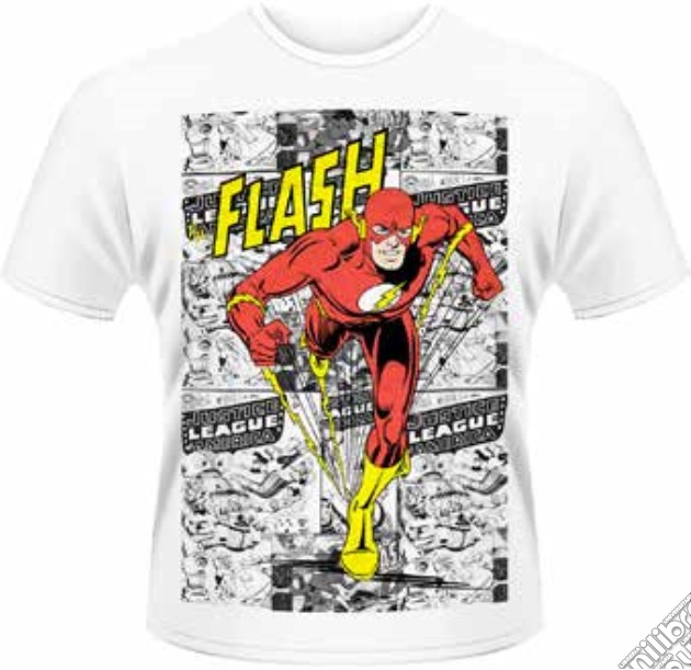 Flash - Comic Strip-Dc Originals (T-Shirt Uomo L) gioco di PHM