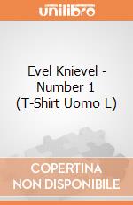 Evel Knievel - Number 1 (T-Shirt Uomo L) gioco di PHM