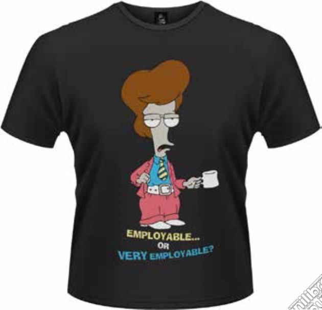 American Dad - Employable (T-Shirt Uomo XXL) gioco di PHM