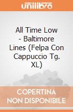 All Time Low - Baltimore Lines (Felpa Con Cappuccio Tg. XL) gioco di PHM