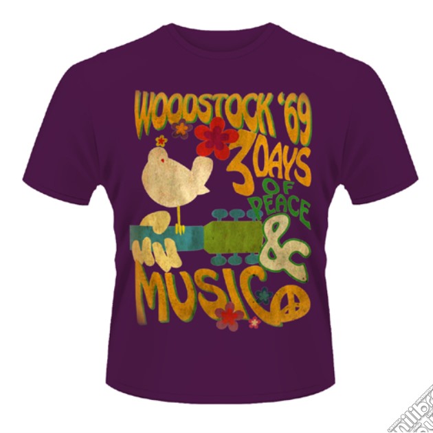 Woodstock - Poster (Unisex Tg. M) gioco di PHM
