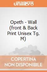 Opeth - Wall (front & Back Print Unisex Tg. M) gioco