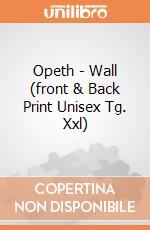 Opeth - Wall (front & Back Print Unisex Tg. Xxl) gioco