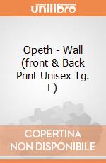 Opeth - Wall (front & Back Print Unisex Tg. L) gioco
