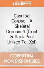 Cannibal Corpse - A Skeletal Domain 4 (front & Back Print Unisex Tg. Xxl) gioco