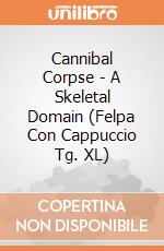 Cannibal Corpse - A Skeletal Domain (Felpa Con Cappuccio Tg. XL) gioco di PHM