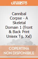 Cannibal Corpse - A Skeletal Domain 1 (front & Back Print Unisex Tg. Xxl) gioco