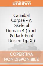 Cannibal Corpse - A Skeletal Domain 4 (front & Back Print Unisex Tg. Xl) gioco