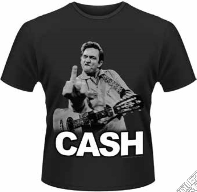 Johnny Cash - The Bird (T-Shirt Uomo S) gioco di PHM