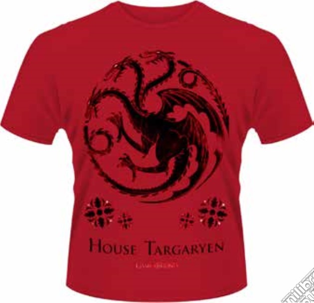 Game Of Thrones - House Of Targaryen (T-Shirt Uomo S) gioco di PHM