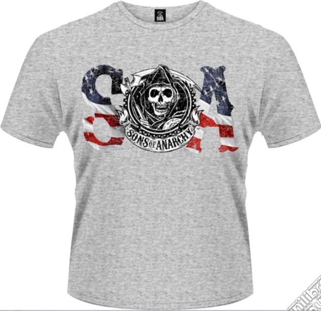Sons Of Anarchy - Flag (T-Shirt Uomo S) gioco di PHM