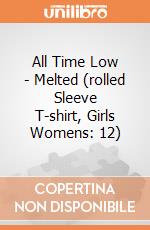 All Time Low - Melted (rolled Sleeve T-shirt, Girls Womens: 12) gioco