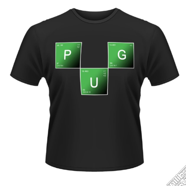 Plan 9 - Pug - Elements (Unisex Tg. XL) gioco di PHM