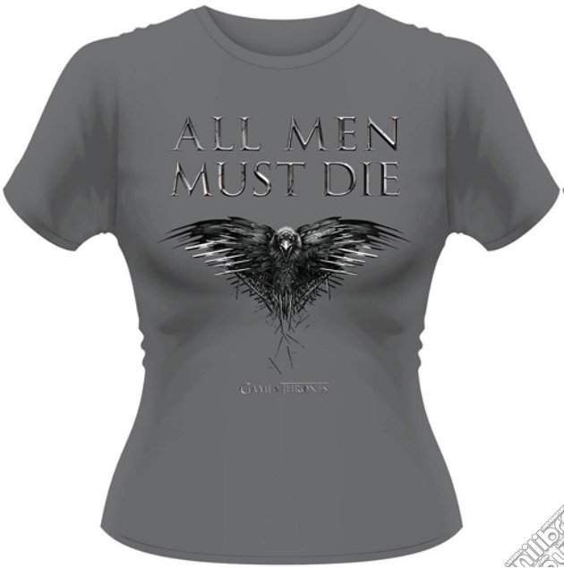 Game Of Thrones - All Men Must Die (T-Shirt Donna L) gioco di PHM