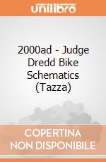 2000ad - Judge Dredd Bike Schematics (Tazza) gioco di PHM