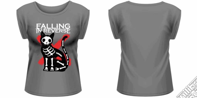 Falling In Reverse - Cat & Mouse (rolled Sleeve T-shirt, Girls Womens: 12) gioco