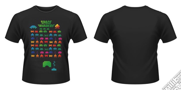 Space Invaders - Colours (Unisex Tg. M) gioco di PHM