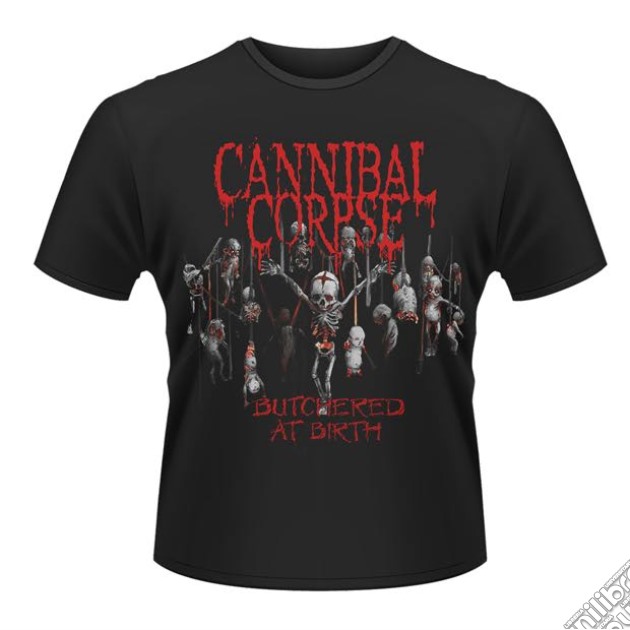 Cannibal Corpse: Butchered At Birth (2015) ((T-Shirt Unisex Tg. S) gioco di PHM