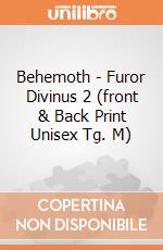 Behemoth - Furor Divinus 2 (front & Back Print Unisex Tg. M) gioco