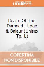 Realm Of The Damned - Logo & Balaur (Unisex Tg. L) gioco