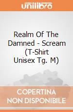 Realm Of The Damned - Scream (T-Shirt Unisex Tg. M) gioco