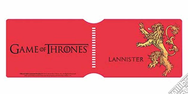 Game Of Thrones - Lannister (portafoglio Da Viaggio) gioco