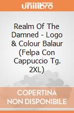 Realm Of The Damned - Logo & Colour Balaur (Felpa Con Cappuccio Tg. 2XL) gioco